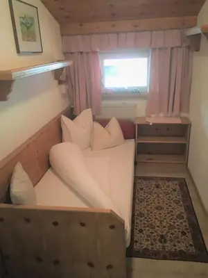 Ein Bett oder Betten in einem Zimmer der Unterkunft Appartement Straninger am Achensee