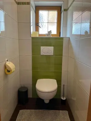 Ein Badezimmer in der Unterkunft Apart Steffi