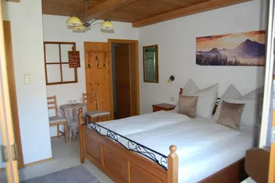Ein Bett oder Betten in einem Zimmer der Unterkunft Haus Hager