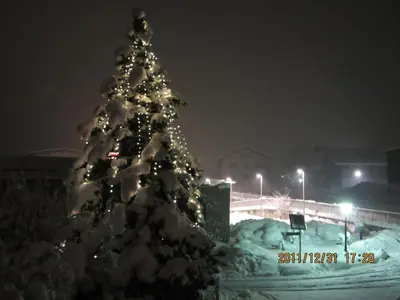 Haus Hager im Winter