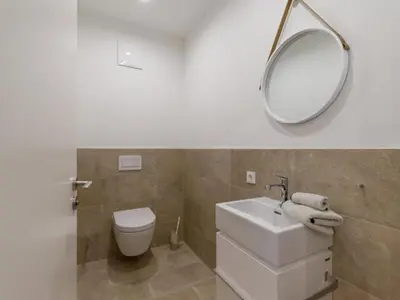 Ein Badezimmer in der Unterkunft Apartment Hideaway - Stylisch, ruhig, Topausstattung, Infrarotsauna, Dachterrasse