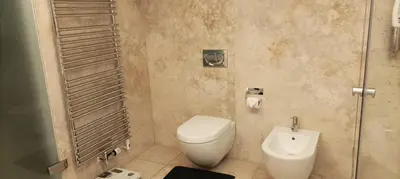 Ein Badezimmer in der Unterkunft INN-Studio Ursula