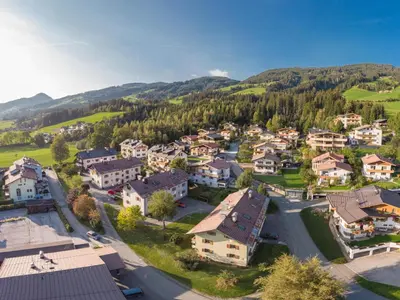 Naturlandschaft in der Nähe des Chalets