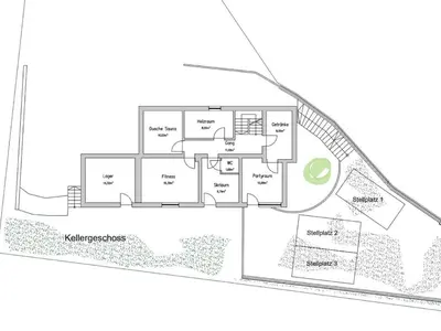 Grundriss der Unterkunft Fernblick