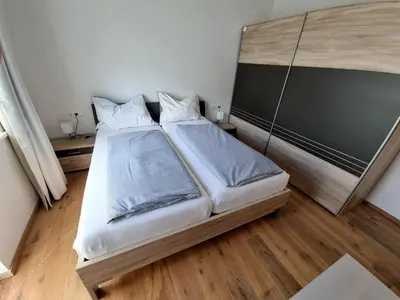 Ein Bett oder Betten in einem Zimmer der Unterkunft Alpine Kitz