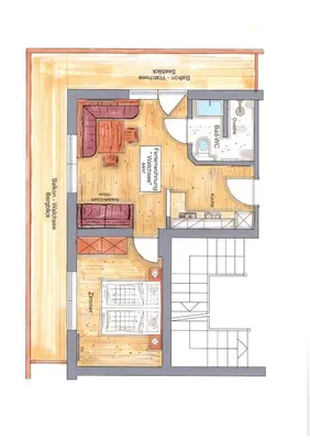 Grundriss der Unterkunft Hagerhof