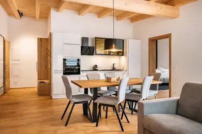 Küche/Küchenzeile in der Unterkunft CHEZ NOUS - by AlpenLuxus Collection