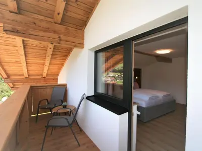 Ein Bett oder Betten in einem Zimmer der Unterkunft Apartment Panoramablick by Interhome