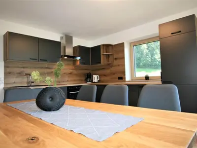 Küche/Küchenzeile in der Unterkunft Apartment Geislerhof by Interhome