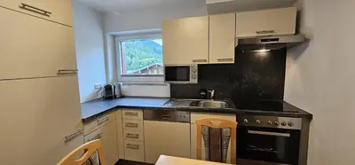 Küche/Küchenzeile in der Unterkunft Ferienwohnungen Martlhof