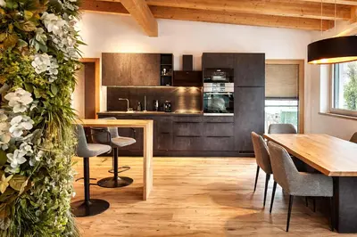 Küche/Küchenzeile in der Unterkunft ViVaZILARE Loft - by AlpenLuxus Collection