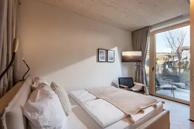 Ein Bett oder Betten in einem Zimmer der Unterkunft Langerwegh Apartments AP1