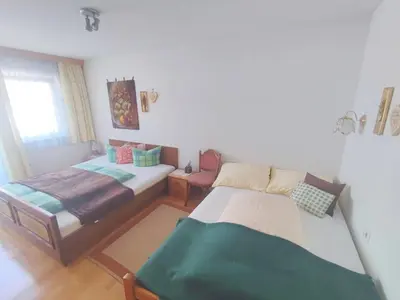 Ein Bett oder Betten in einem Zimmer der Unterkunft Chalet in Ramsau near Horbergbahn Ski Lift