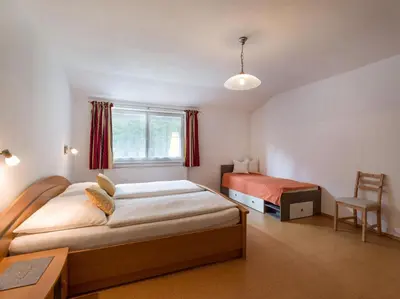 Ein Bett oder Betten in einem Zimmer der Unterkunft App Sonnberg