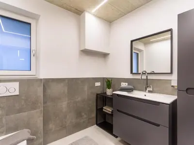 Ein Badezimmer in der Unterkunft Appartement Black Mountain
