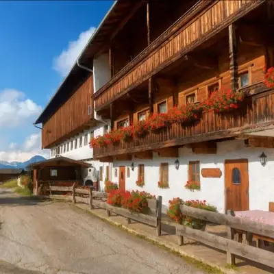 Appartement Rossalm mit Sauna