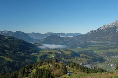 Naturlandschaft in der Nähe der Ferienwohnung