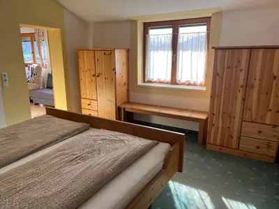 Ein Bett oder Betten in einem Zimmer der Unterkunft Haus Amalie