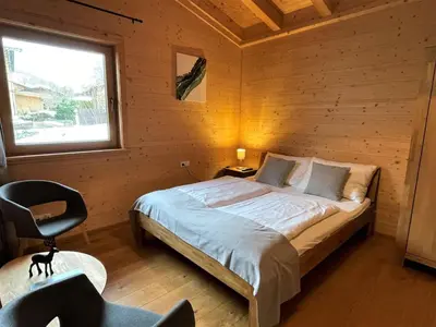 Ein Bett oder Betten in einem Zimmer der Unterkunft Chalet Wildenbach by Interhome