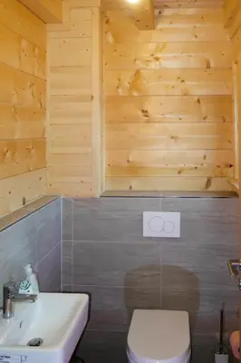 Ein Badezimmer in der Unterkunft Chalet Wildenbach by Interhome