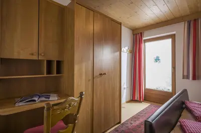 Ein Sitzbereich in der Unterkunft Ferienwohnung Unterperler