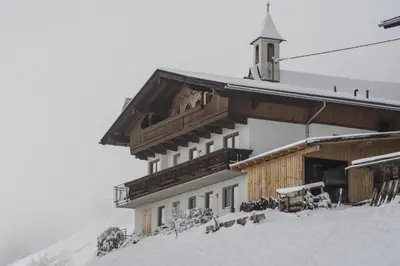 Ferienwohnung Unterperler im Winter