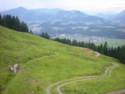 Naturlandschaft in der Nähe der Pension