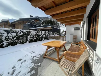 Garten Suite Kirchberg by Alpine Host Helpers im Winter