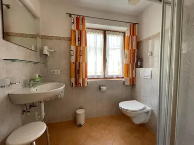 Ein Badezimmer in der Unterkunft Apart Huditz
