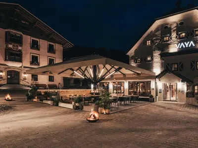 Das Gebäude in dem sich das Hotel befindet
