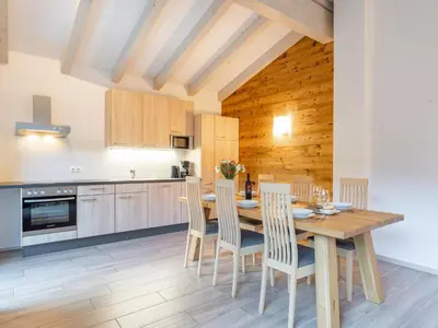 Küche/Küchenzeile in der Unterkunft Apartment Eder 302