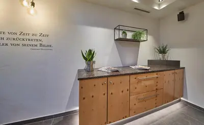 Küche/Küchenzeile in der Unterkunft Hotel Hubertushof