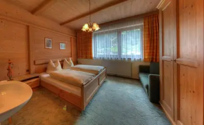 Ein Bett oder Betten in einem Zimmer der Unterkunft Haus Christl