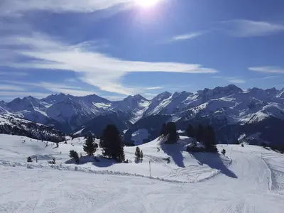 Apart Bergauf im Winter