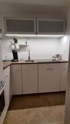 Küche/Küchenzeile in der Unterkunft Appartement Schwindelfrei