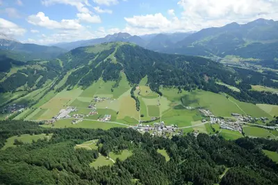 Naturlandschaft in der Nähe der Ferienwohnung