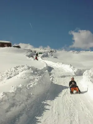 Hütte - Ferienhaus Bischoferhütte für 2-10 Personen im Winter