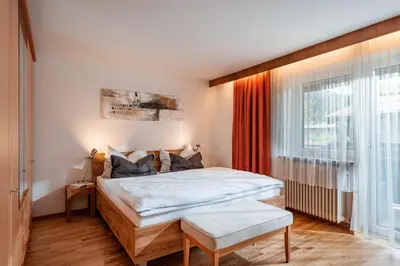 Ein Bett oder Betten in einem Zimmer der Unterkunft Ferienwohnung Prokosch