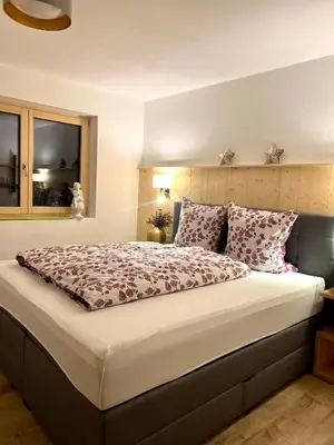 Ein Bett oder Betten in einem Zimmer der Unterkunft AmStein