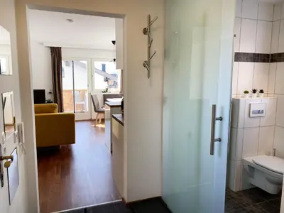 Ein Badezimmer in der Unterkunft Wohnung Steixner