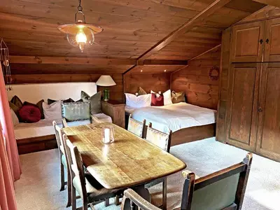 Ein Bett oder Betten in einem Zimmer der Unterkunft Goldspecht - Boho Appartements