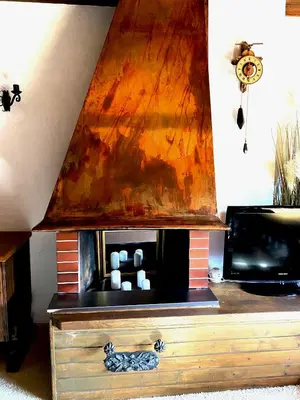 Küche/Küchenzeile in der Unterkunft Goldspecht - Boho Appartements