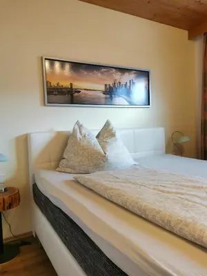Ein Bett oder Betten in einem Zimmer der Unterkunft Apartment Aigner