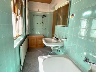 Ein Badezimmer in der Unterkunft Haus I'mperfect