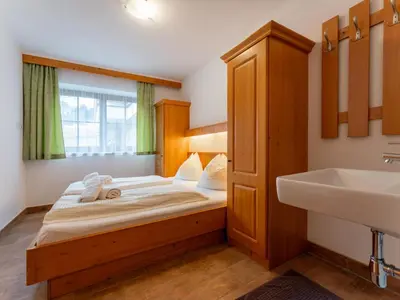 Ein Bett oder Betten in einem Zimmer der Unterkunft Zirmblick