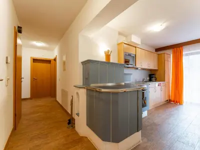 Küche/Küchenzeile in der Unterkunft Chalet Vorderjausern