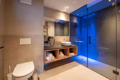 Ein Badezimmer in der Unterkunft Filzsteinresort Wohnungen Top 1