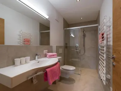 Ein Badezimmer in der Unterkunft Haus Seisl