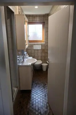 Ein Badezimmer in der Unterkunft Apart ENO