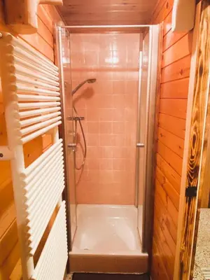 Ein Badezimmer in der Unterkunft Ferienwohnung Steinberger